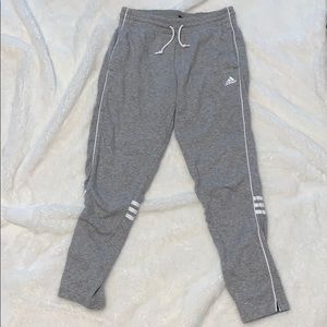 ADIDAS sweatpants with zip up